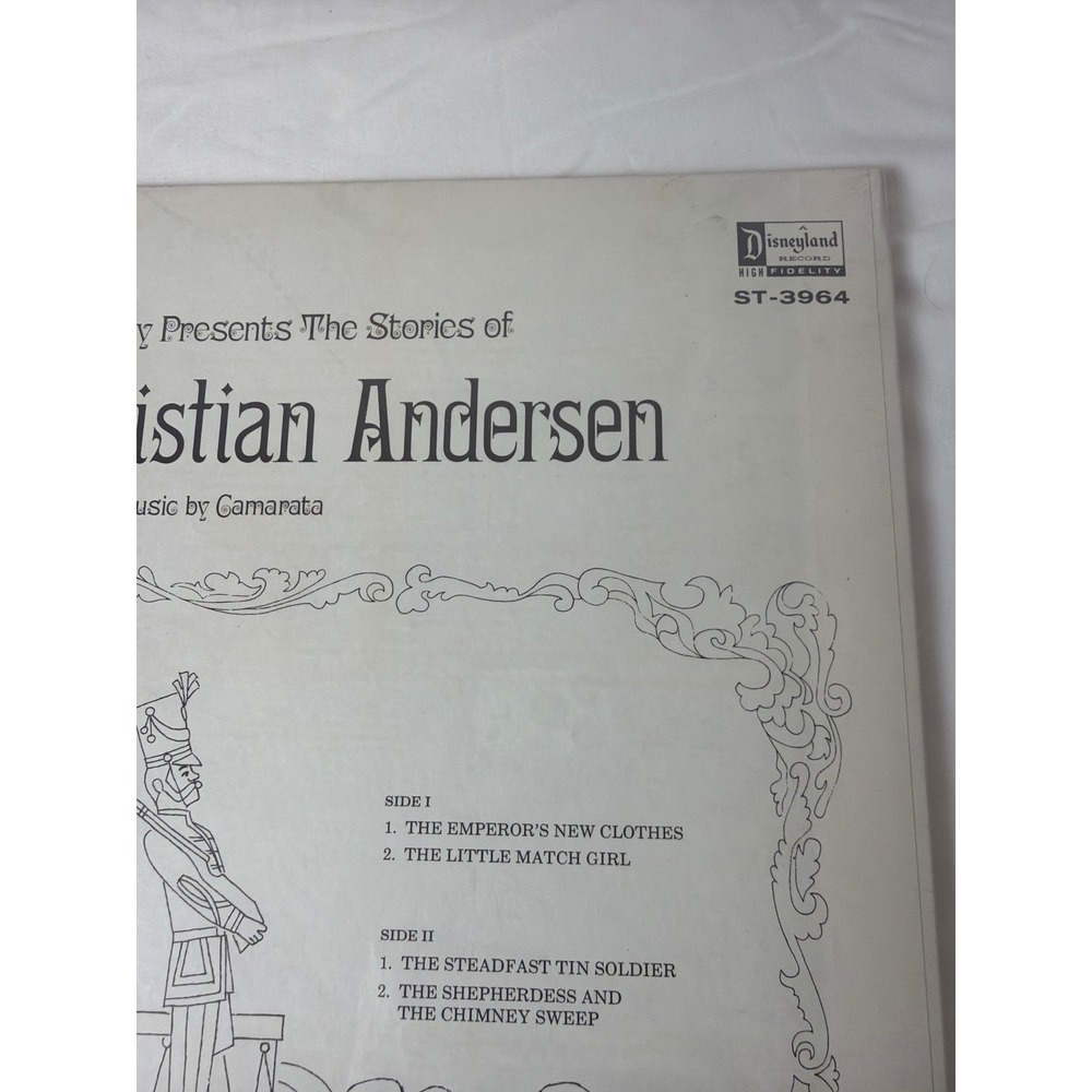 Walt Disney The Stories Of Hans Christian Andersen ST3964 LP Sealed 1967 Vinyl - Picture 8 of 10